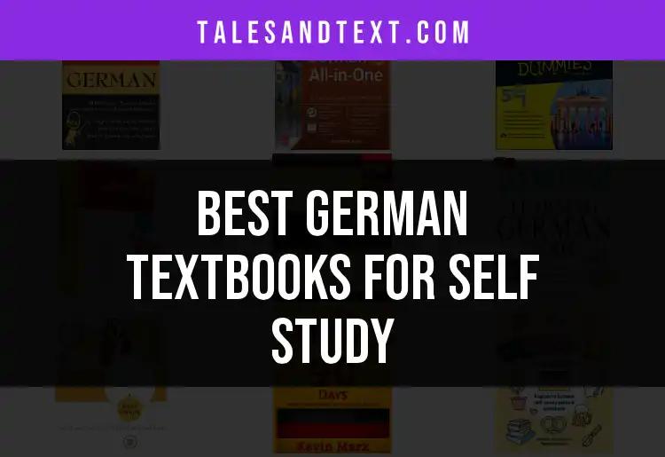 11 Outstanding German Textbooks for Self Study