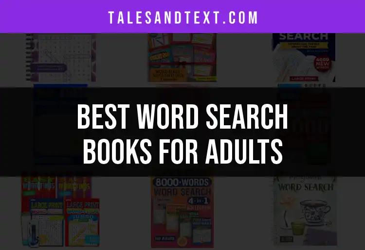 13 Engaging Word Search Books for Adults to Explore